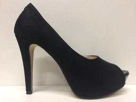 SCARPE DECOLTE\' DONNA 6CARINA ORIGINAL 0019 NERO SHOES 