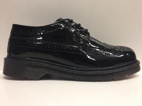 SCARPE SNEAKERS DONNA GENUS ORIGINAL 9027 NERO PELLE VE