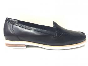 SCARPE MOCASSINO DONNA GRANDE DIVA ORIGINALE 27201-2324 PELLE SHOES NEW