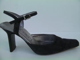 SCARPE SANDALI REPORTAGE ORIGINALI 35 NERO SHOES WOMAN ELEGANTI ESTIVE USATO 