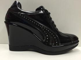 SCARPE CASUAL DONNA NERO DI SOLE ORIGINALI 8839 PELLE V