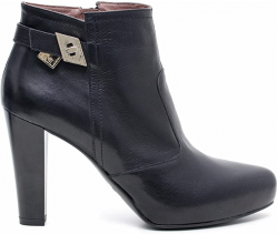 SCARPE TRONCHETTO STIVALETTO DONNA NERO GIARDINI A513604DE P