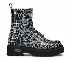 SCARPE ANFIBIO STIVALI DONNA CULT SLASH 3364 CLW336400 PELLE