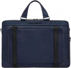 BORSA BORSE CARTELLA UOMO PIQUADRO CA6203S130 PELLE BLU ORIG