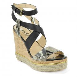 SCARPE SANDALO ZEPPA DONNA HOGAN HXW3240U070G481433 H324 PEL