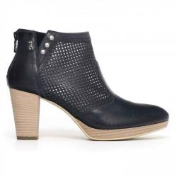 SCARPE TRONCHETTO STIVALETTI DONNA NERO GIARDINI P805011D PE