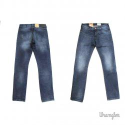 PANTALONE JEANS UOMO WRANGLER LARSTON W18SXG BLU SCURO 96H C