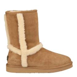 SCARPE STIVALI STIVALE DONNA UGG 1005803 CARTER BEIGE PELLE 