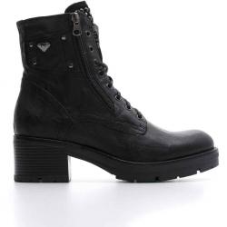 SCARPE TRONCHETTO ANFIBIO DONNA NERO GIARDINI ORIGINALE A807