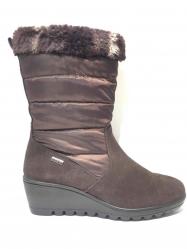 SCARPE STIVALI STIVALE DONNA ENVAL SOFT 69602 PELLE MORO ORI