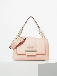 BORSA BORSE DONNA GUESS HWEG7474180 TARA ECO PELLE ROSA ORIG