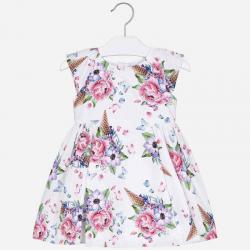 ABITO VESTITO BAMBINA MAYORAL 3913 064 COTONE FIORI ORIGINAL