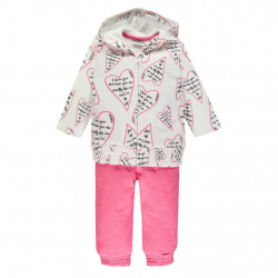 TUTA TUTE FELPA PANTALONE NEONATA MEK 203MEEP002 002 COTONE 