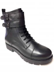 SCARPE STIVALI STIVALETTO DONNA AGORA 26005 PELLE NERO ORIGI