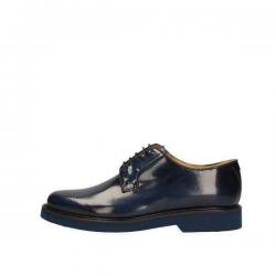 SCARPE DERBY INGLESE CASUAL UOMO HUDSON 930 PELLE BLU ORIGIN