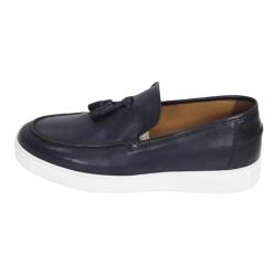 SCARPE MOCASSINO CASUAL UOMO ROGAL S ROGALS MUR 42 PELLE BLU