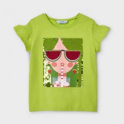 MAGLIA T SHIRT MAGLIE BIMBA MAYORAL 3019 COTONE 26 ORIGINALE