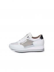 SCARPE SNEAKERS DONNA COMART 1A3867 ECO PELLE BIANCO ORIGINA