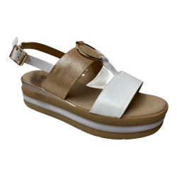 SCARPE SANDALO SANDALI DONNA REPO PHIL GATIER 12290 E1 PELLE