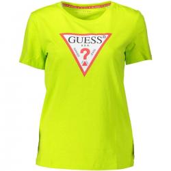 MAGLIA T SHIRT MAGLIE DONNA GUESS W1RI00I3Z11 COTONE G8BU OR