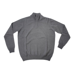 MAGLIA MAGLIONE CASUAL UOMO FERRANTE SERAFINO ZIP B30321 01 