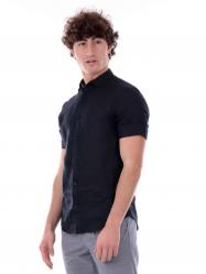 CAMICIA CAMICIE UOMO AX ARMANI EXCHANGE 3KZC37 ZNCFZ LINO 15