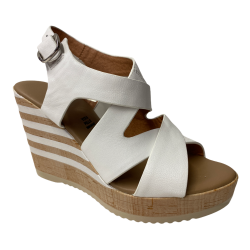 SCARPE SANDALO DONNA LAVORAZIONE ARTIGIANALE 55245 PELLE BIA