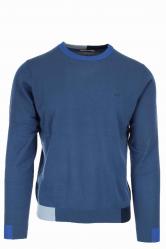 MAGLIA MAGLIE MAGLIONE UOMO SUN68 SUN 68 K30108 COTONE AVION