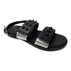 SCARPE SANDALO SANDALI DONNA APEPAZZA JUDITTE JPL04 PELLE NE