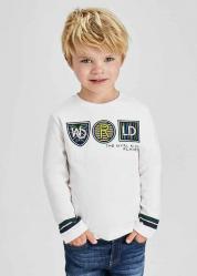 MAGLIA MAGLIE BAMBINO MAYORAL 4080 04080 COTONE 94 BIANCO OR