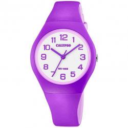 OROLOGIO TEMPO DONNA CALYPSO MY121E K57777 CASSA 38 VIOLA OR