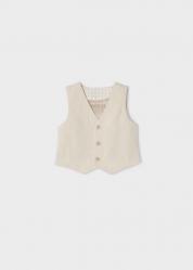 MAGLIA GILET NEONATO MAYORAL 1353 01353 COTONE 22 BEIGE ORIG
