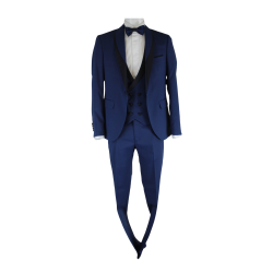 COMPLETO ABITO VESTITO SPOSO UOMO ROVERAIA 3803 2011 BLU ORI