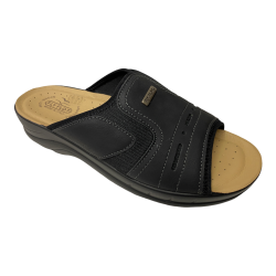 SCARPE CIABATTE PANTOFOLA DONNA FLY FLOT S5 436 CB 2003 NERO