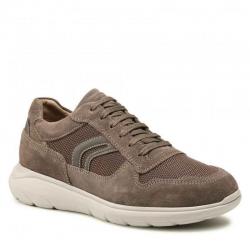 SCARPE SNEAKERS CASUAL UOMO GEOX SESTIERE U029DC 02011 PELLE