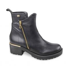 SCARPE STIVALETTO STIVALI DONNA VALLEVERDE 28620 PELLE NERO 