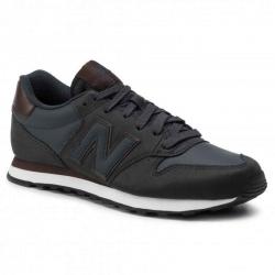 SCARPE SNEAKERS UOMO NEW BALANCE GM500NVB ECO PELLE NERO ORI