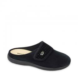 SCARPE PANTOFOLA CIABATTE DONNA VALLEVERDE 25106 NERO ORIGIN