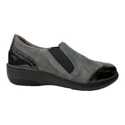 SCARPE MOCASSINO CASUAL DONNA GRUNLAND DOTA SC3542 68 PELLE 