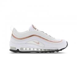 SCARPE SNEAKERS DONNA NIKE AIR MAX 97 921522 PELLE BIANCO OR