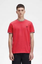 MAGLIA T SHIRT MAGLIE UOMO FRED PERRY M1588 192083 COTONE RO