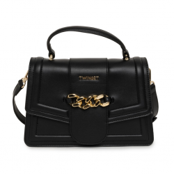BORSA BORSE TRACOLLA DONNA TWINSET 222TY8010 ECO PELLE NERO 