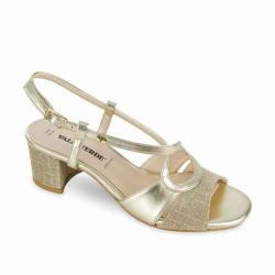 SCARPE SANDALI SANDALO DONNA VALLEVERDE 28216 PELLE ORO ORIG