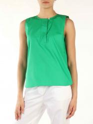 MAGLIA TOP BLUSA DONNA EMME MARELLA MOLDAVA 2351610834 VERDE