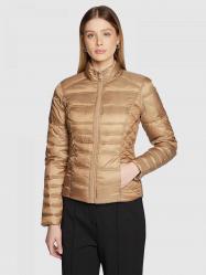 GIUBBINO PIUMINO REVERSE DONNA GUESS W3RL04WF5C2 BEIGE ORIGI