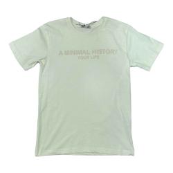 MAGLIA T SHRT MAGLIE RAGAZZO YOURS AY5261 COTONE BIANCO ORIG