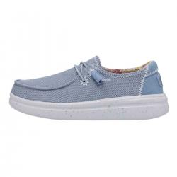 SCARPE MOCASSINO CASUAL DONNA HEY DUDE WENDY 40076 LILLA ORI