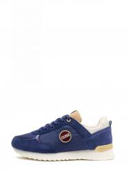 SCARPE SNEAKERS DONNA COLMAR TRAVIS AUTHENTIC 025 PELLE BLU 