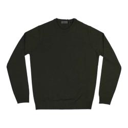 MAGLIA MAGLIONE MAGLIE UOMO FERRANTE 37103 LANA 230 VERDE OR