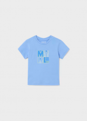 MAGLIA T SHIRT NEONATO MAYORAL 00106 106 COTONE 23 BLU ORIGI